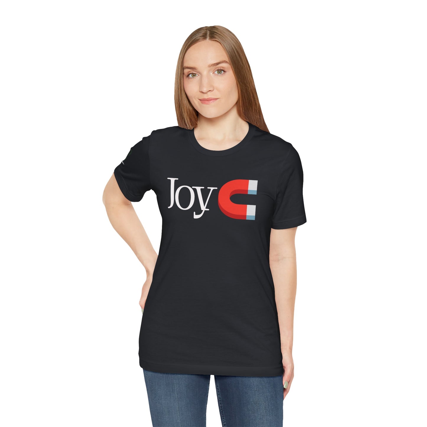 Inspirational Unisex Short Sleeve Tee - "Joy 🧲"