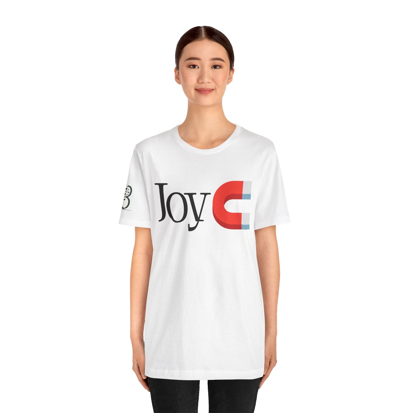 Ispirational Unisex Jersey Short Sleeve Tee "Joy 🧲"