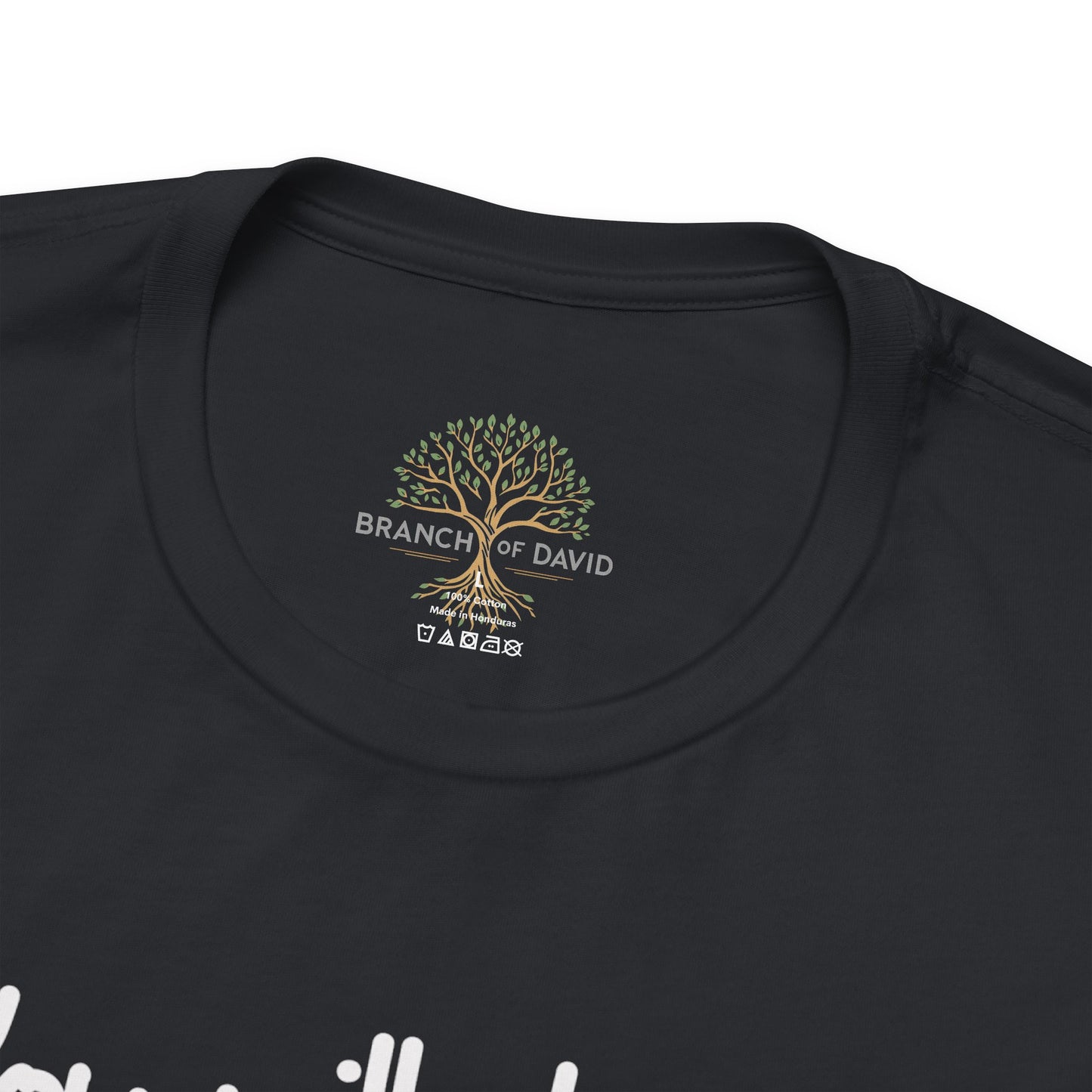 Double-sided Inspirational Unisex Short Sleeve Tee - " You will stay in your lane"