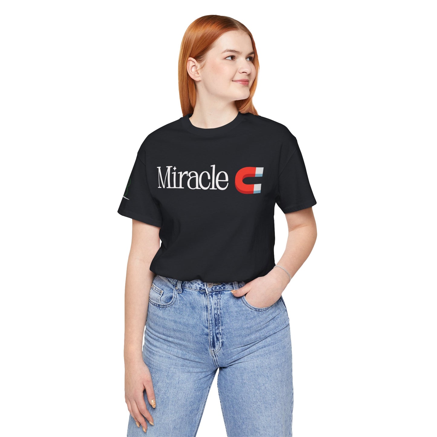 Inspirational Unisex Short Sleeve Tee - "Miracle 🧲"