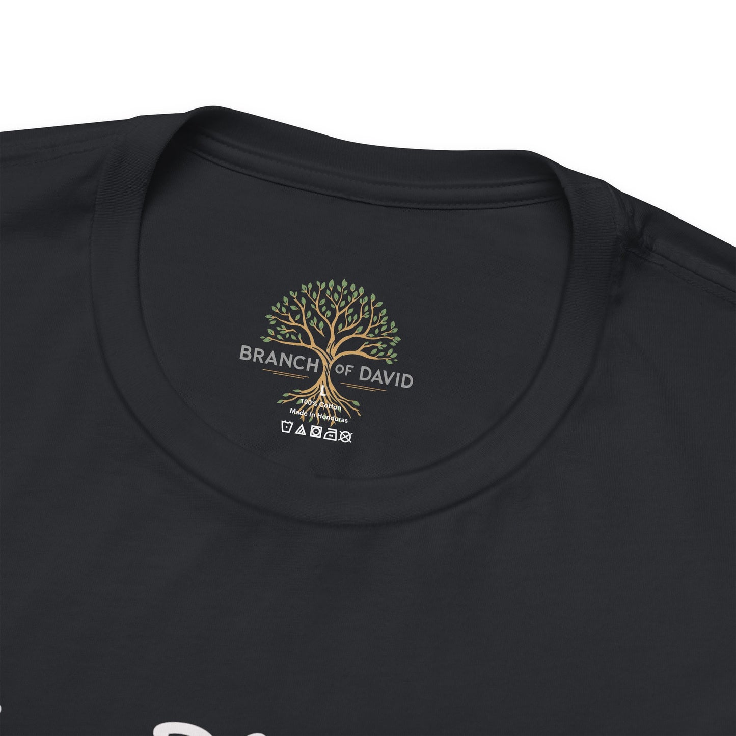 Double-sided Inspirational Unisex Short Sleeve Tee - "Gather DON'T Scatter" Alternate scripture on back