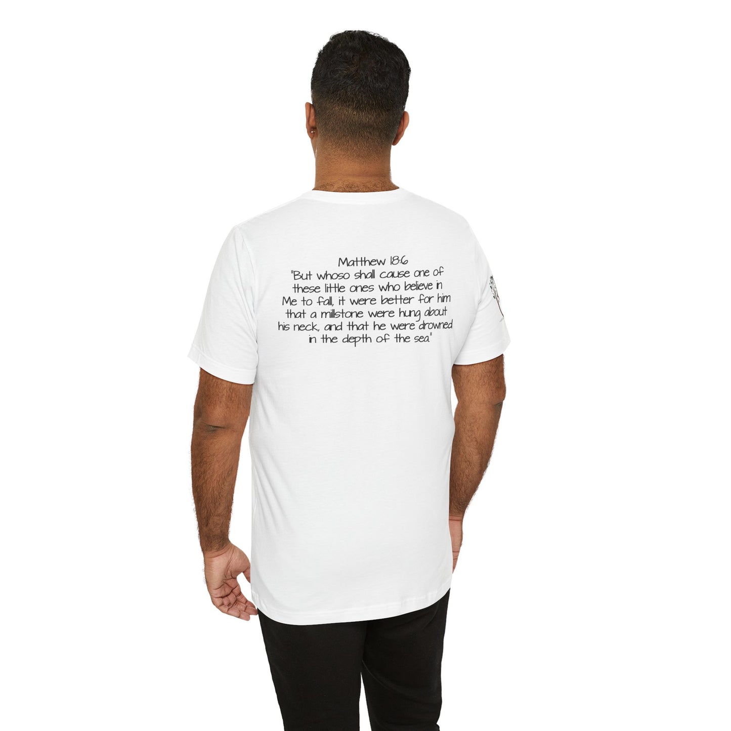 Double-sided Inspirational Unisex Short Sleeve Tee - "Gather DON'T Scatter"