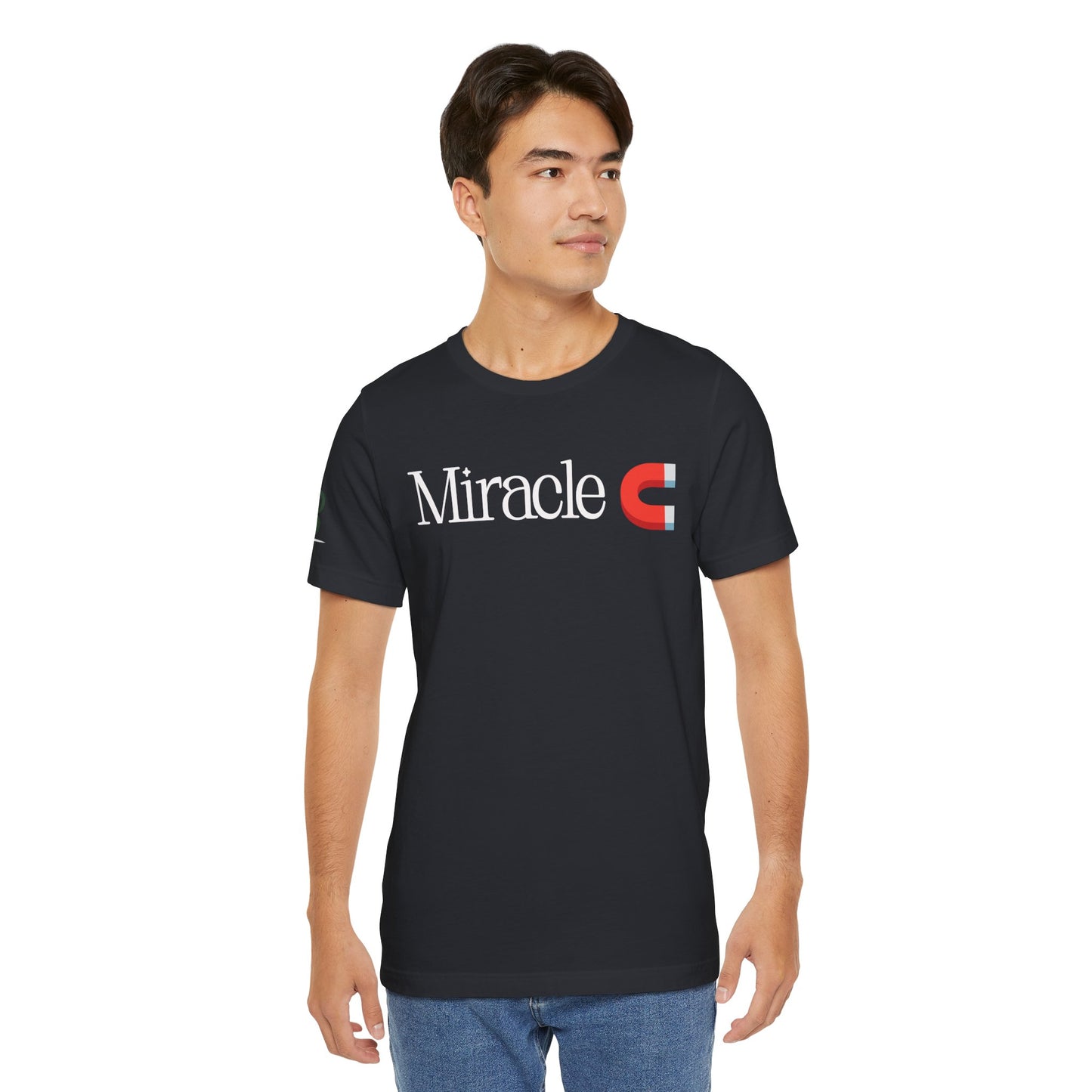 Inspirational Unisex Short Sleeve Tee - "Miracle 🧲"