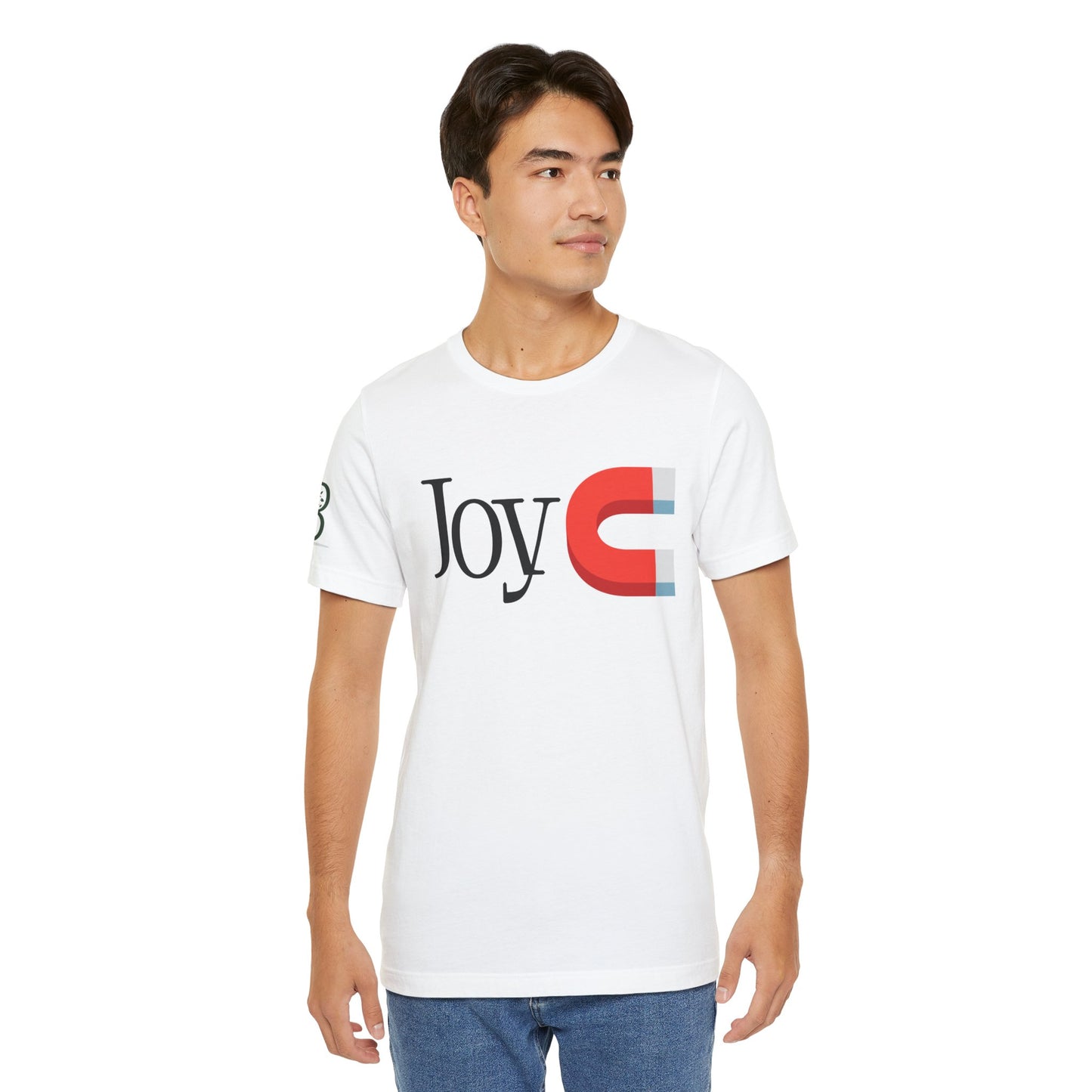Ispirational Unisex Jersey Short Sleeve Tee "Joy 🧲"