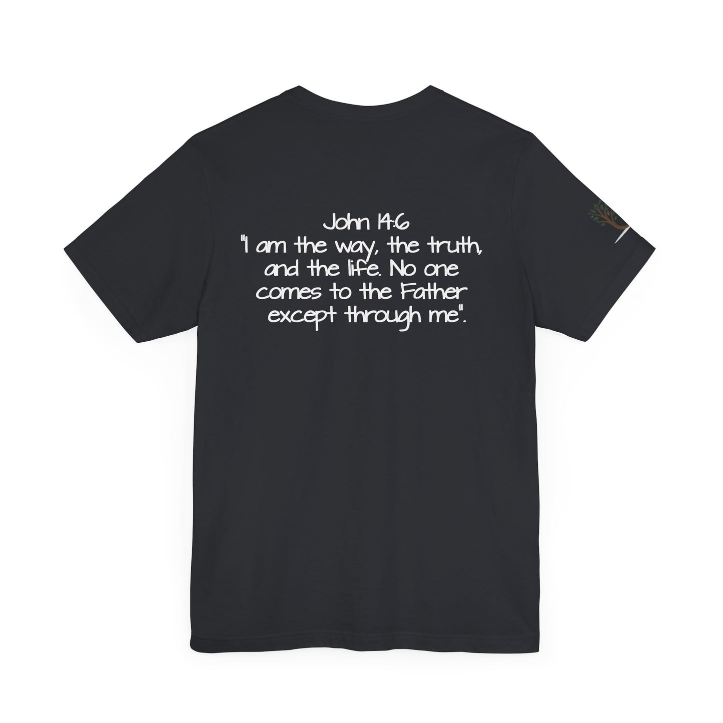 Double-sided Inspirational Unisex Short Sleeve Tee - "A New Day with A New Way"