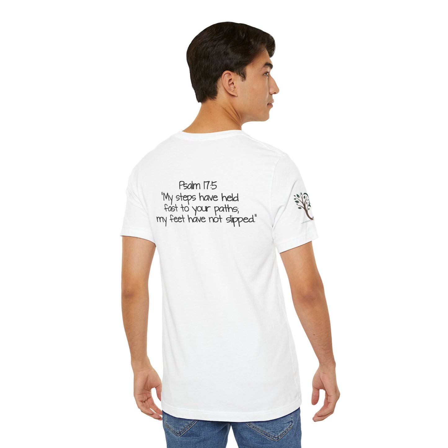 Double-sided Inspirational Unisex Short Sleeve Tee - "Walk it Out"