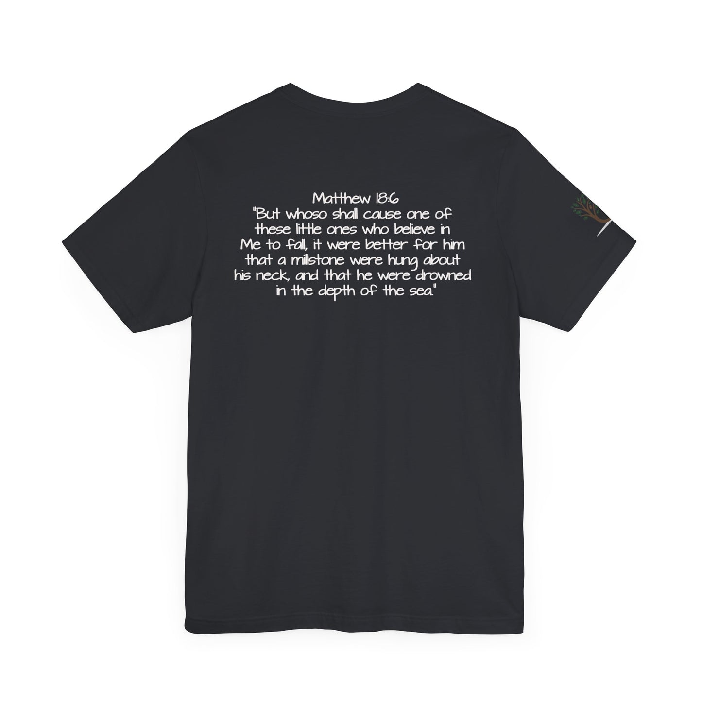 Double-sided Inspirational Unisex Short Sleeve Tee - "Gatherer DON'T Scatter"