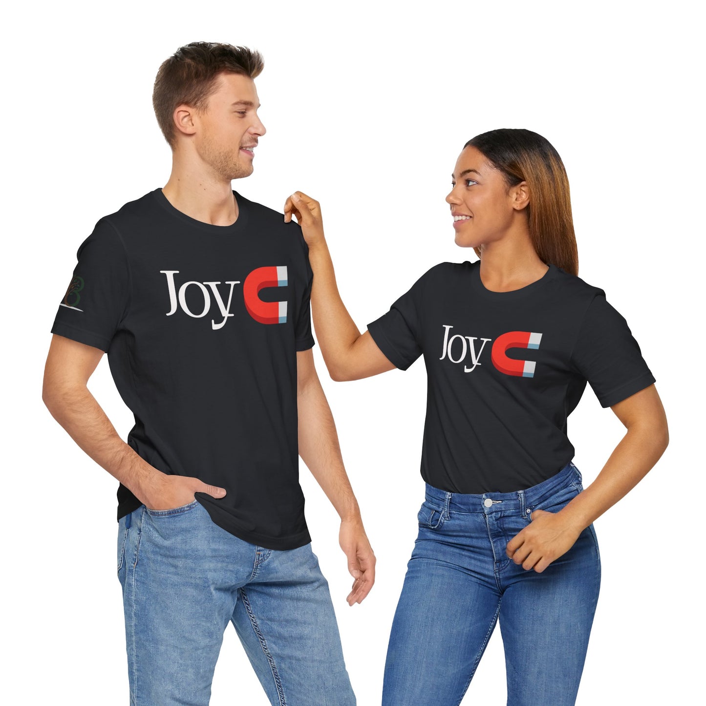 Inspirational Unisex Short Sleeve Tee - "Joy 🧲"