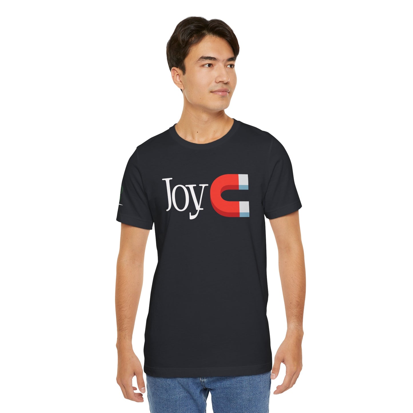 Inspirational Unisex Short Sleeve Tee - "Joy 🧲"
