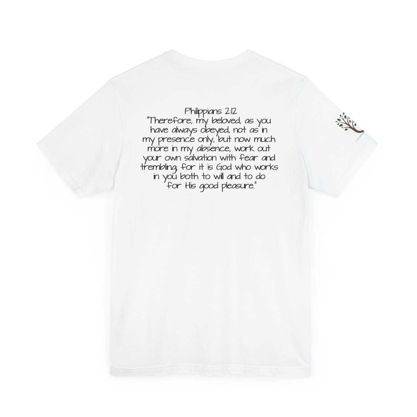 Double-sided Inspirational Unisex Short Sleeve Tee - "God Knows..."